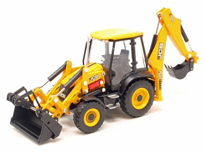 Oxford Diecast 763CX004 JCB Eco Backhoe Loader