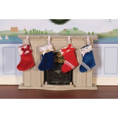 4 LUXURY CHRISTMAS STOCKINGS