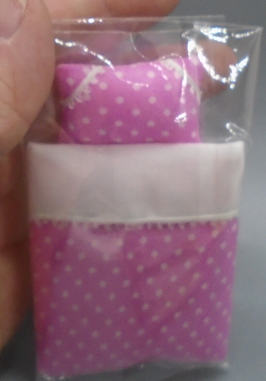 PINK COT BEDDING SET