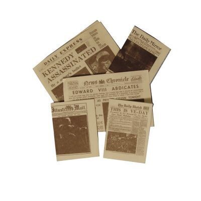 PACK OF EVENT NEWSPAPERS