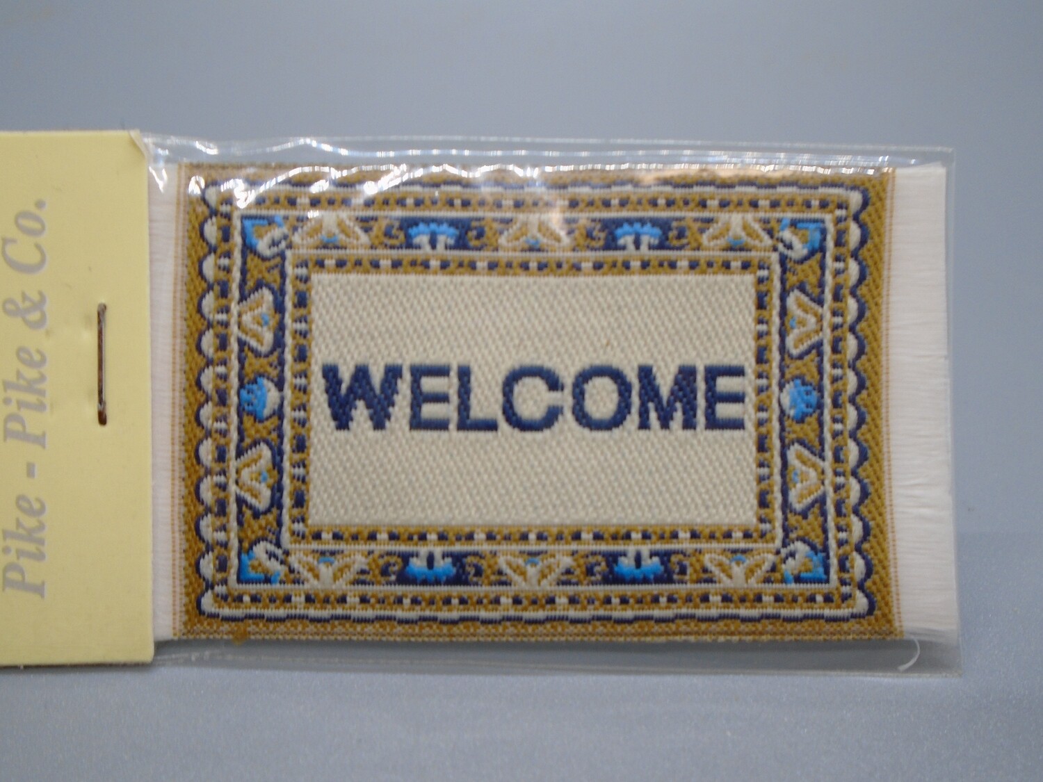 WOVEN WELCOME MAT/RUG