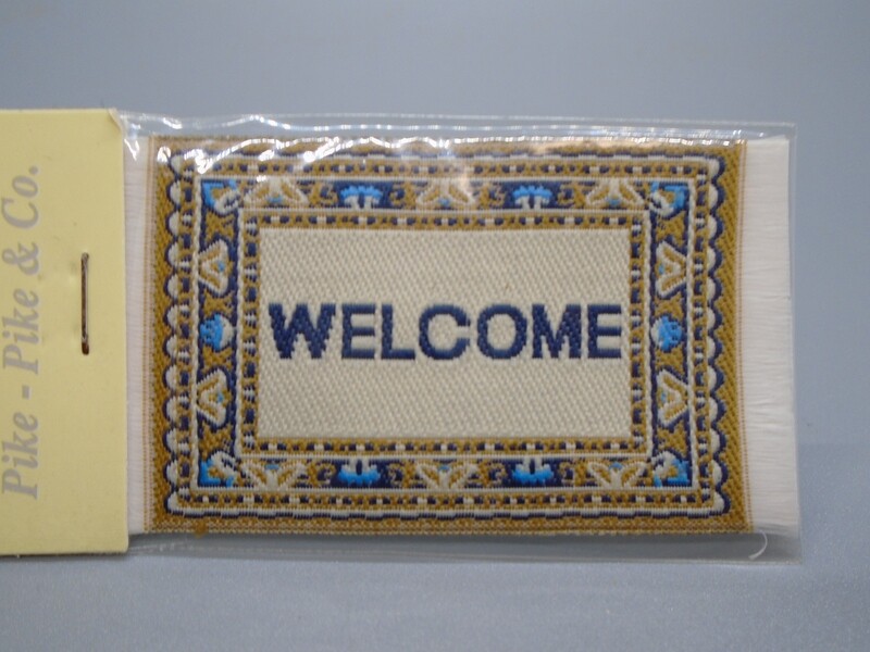 WOVEN WELCOME MAT/RUG