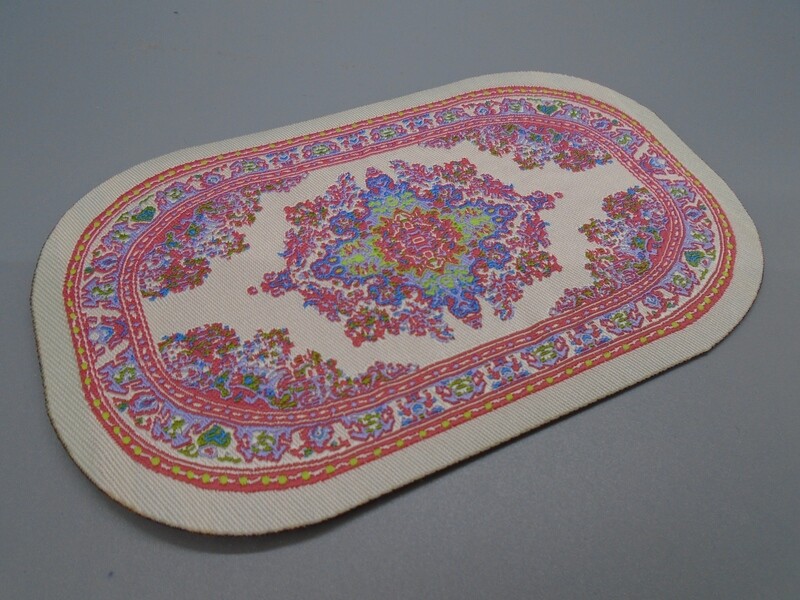 PINK OVAL CARPET