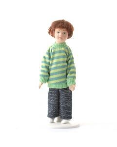 MODERN BOY IN STRIPE TOP