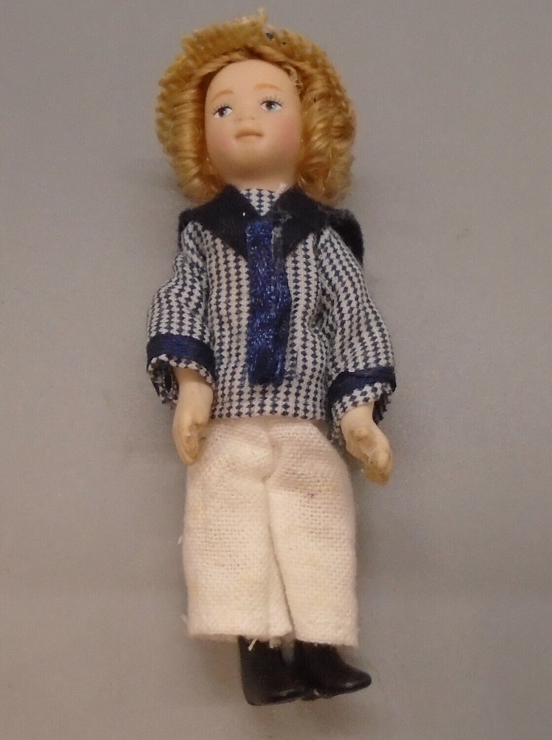 GIRL IN HAT AND SAILOR SUIT