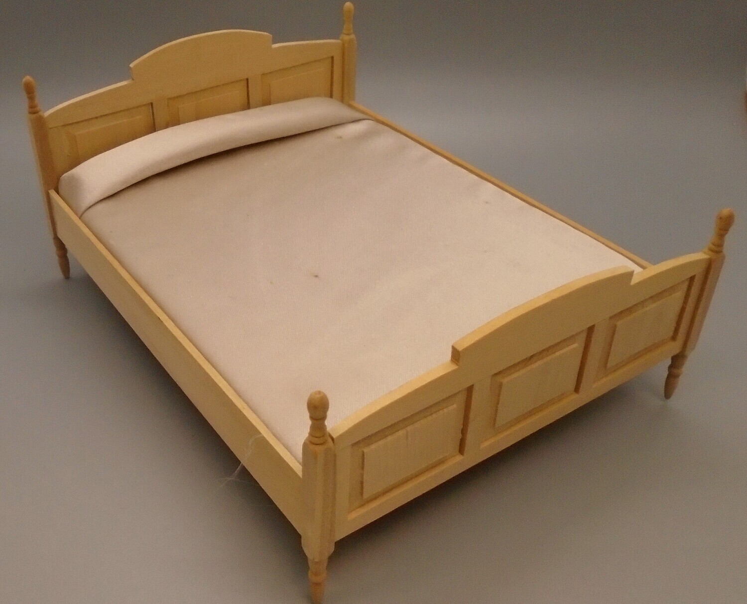 EX DISPLAY BAREWOOD DOUBLE BED