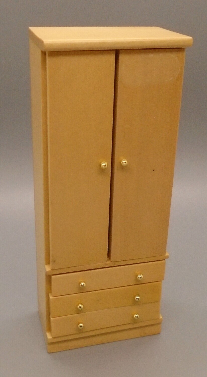 GENTLEMANS WARDROBE WITH DRAWERS