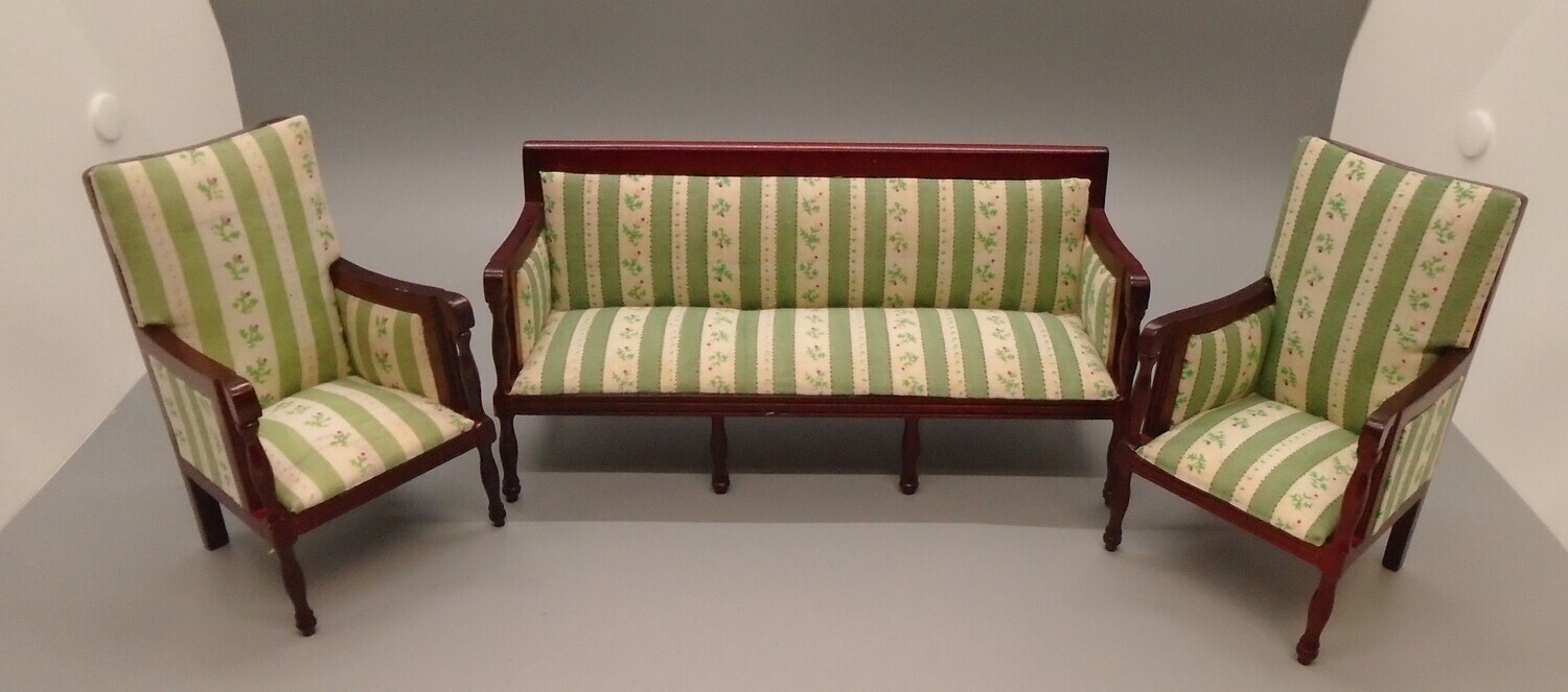 3 PC SHERATON SOFA SET
