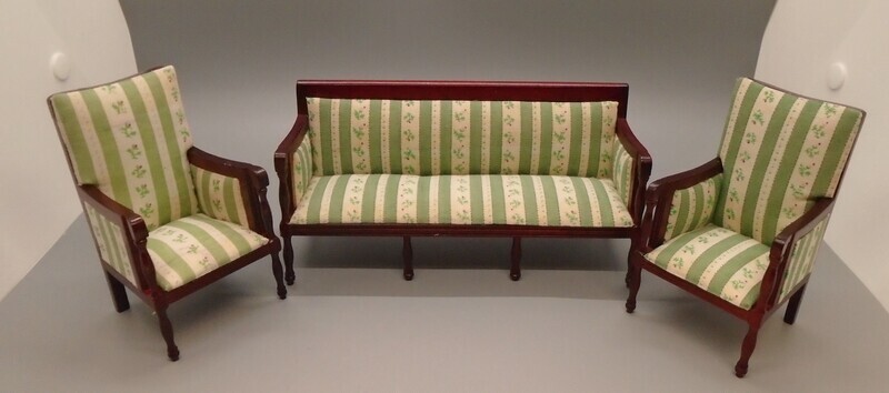 3 PC SHERATON SOFA SET