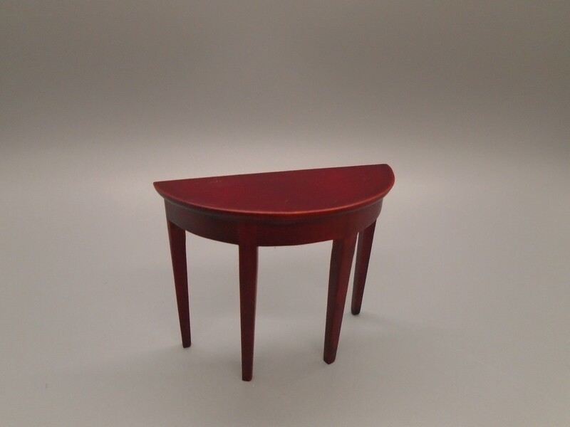 D SHAPE CONSOLE TABLE