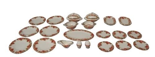 24 PC ROSE PINK DINNER SERVICE