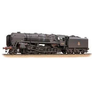 Bachmann 32-852A BR Standard 9F with BR1F Tender 92069 BR Black (Early Emblem) [Weathered]