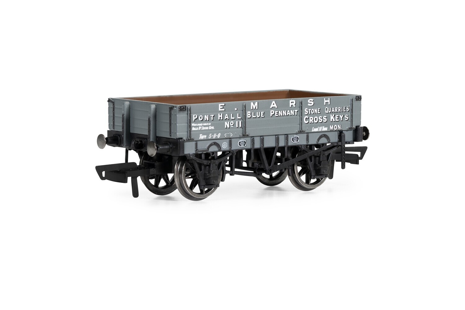 Hornby R60189 3 Plank Wagon, E. Marsh - Era 3