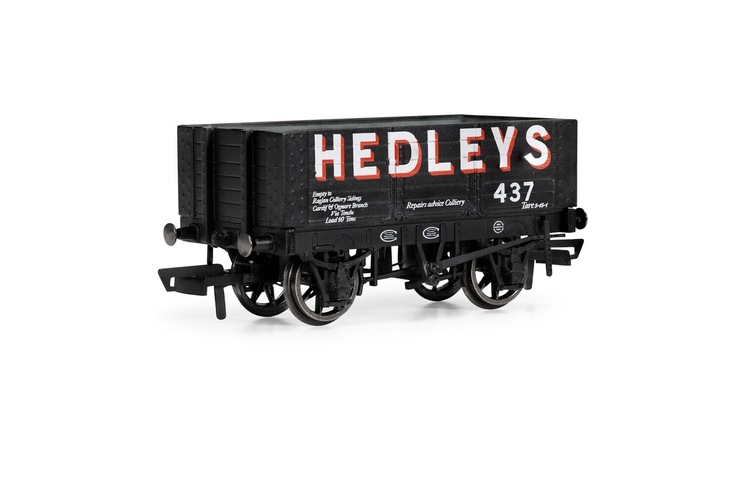 Hornby R60192 6 Plank Wagon, Hedleys - Era 3