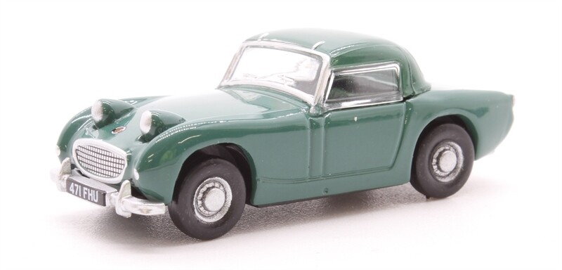 Oxford Diecast 76AHF003 Leaf Green Austin Healey Frogeye Sprite