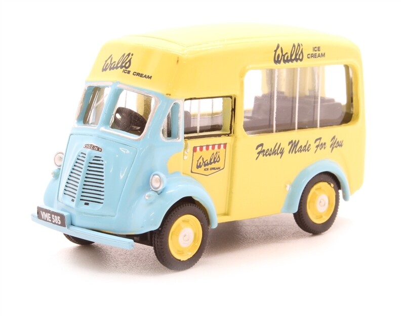 Oxford Diecast 76MJ012 Walls Ice Cream Morris J Ice Cream Van