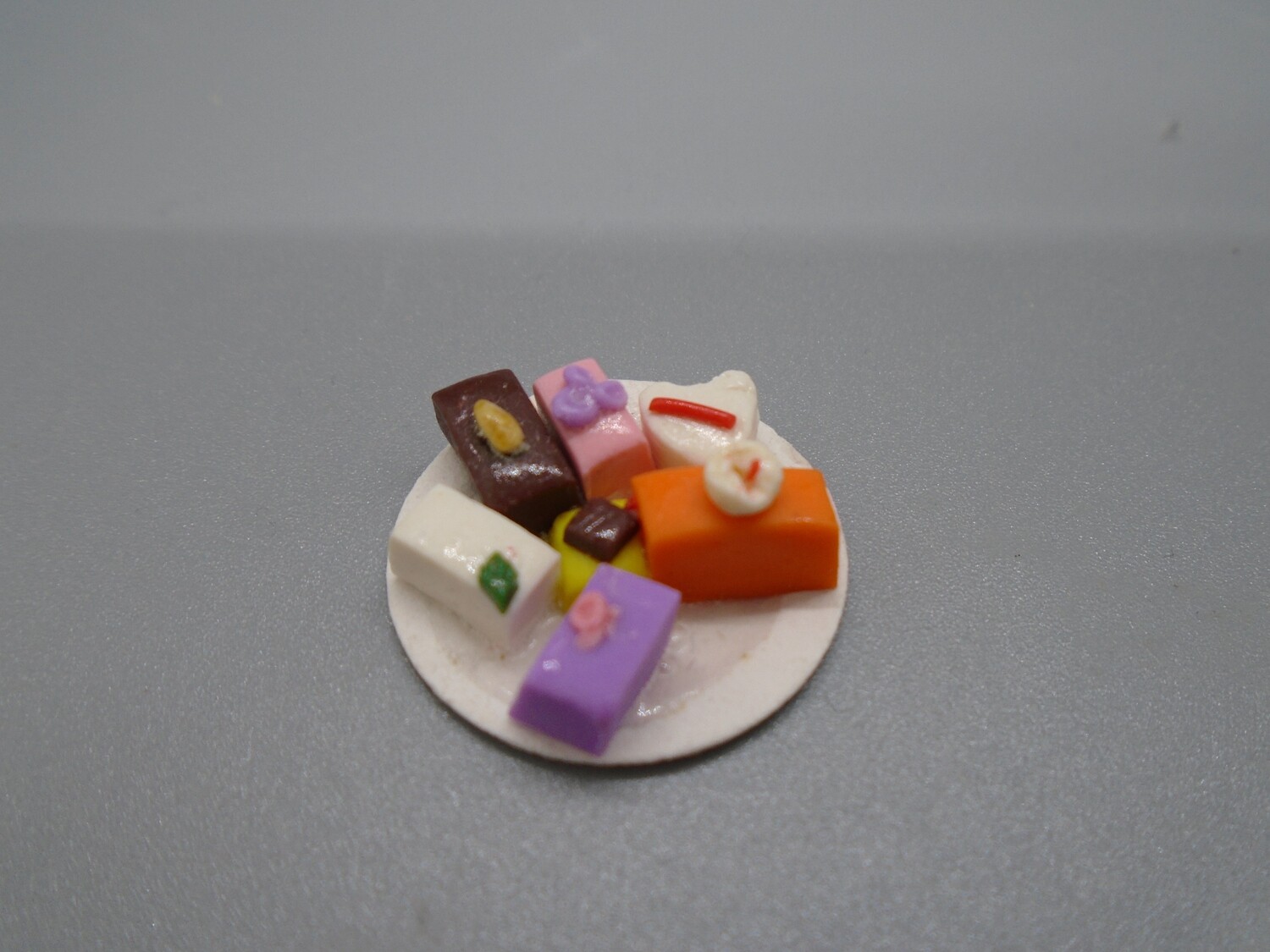 PLATE OF ASSORTED CAKES
