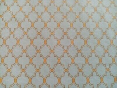 ORANGE EASTERN TILE WALLPAPER