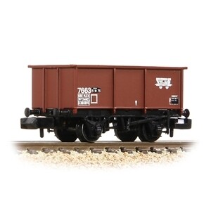 Graham Farish 377-278A BR 27T Steel Tippler Wagon BR Bauxite (TOPS)