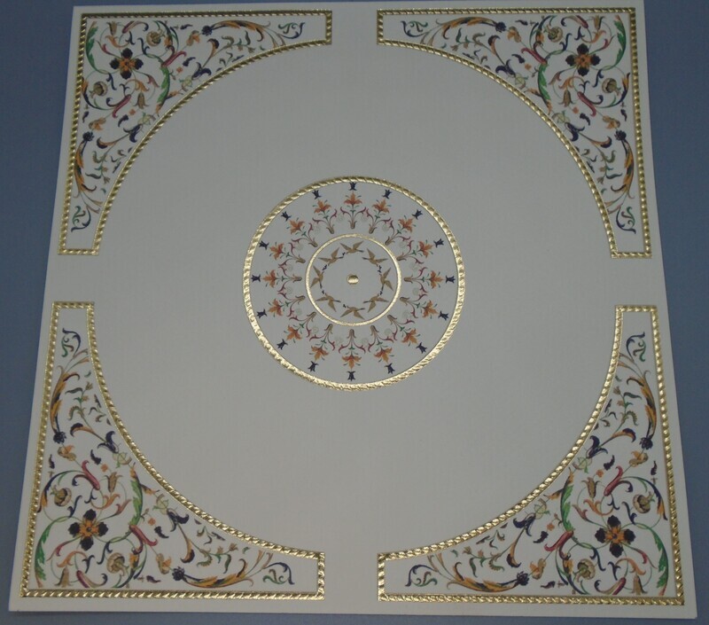 GOLD ELEGANCE CEILING PAPER