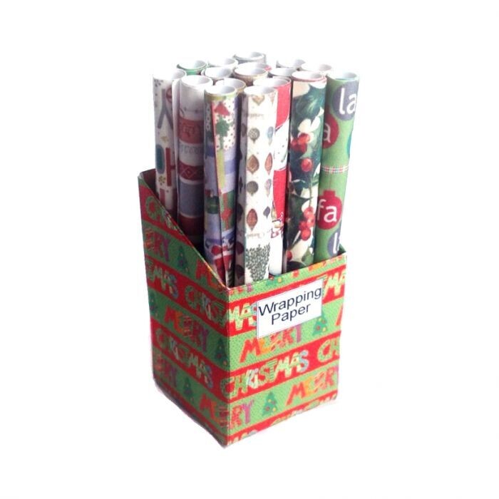 CHRISTMAS WRAPPING PAPER IN BOX