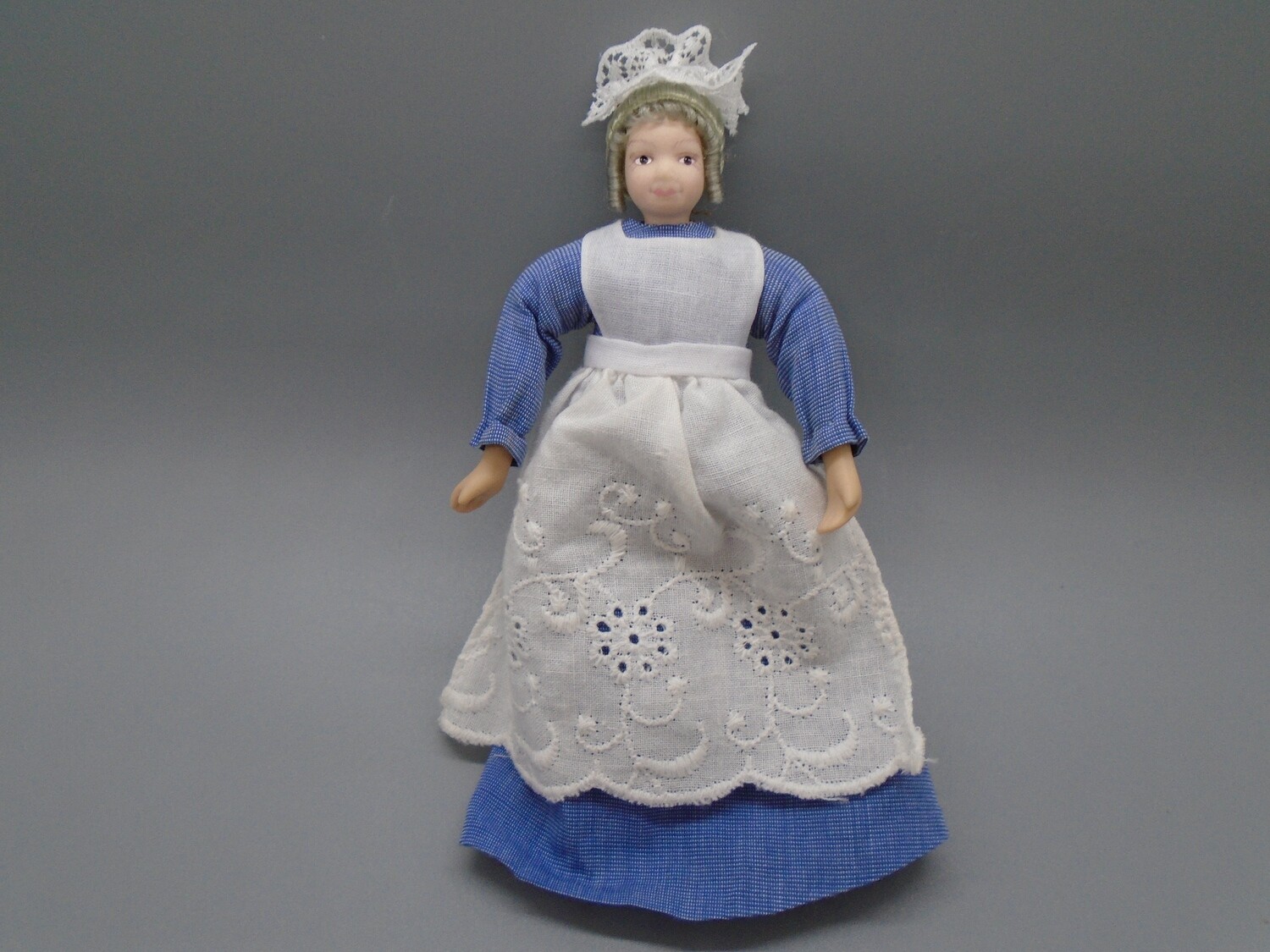 MAID IN LACE AND BLUE