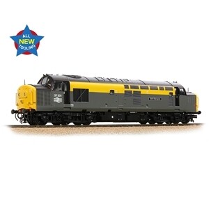 Bachmann 35-308 Class 37/0 Centre Headcode 37201 'St. Margaret' BR Engineers  Grey & Yellow