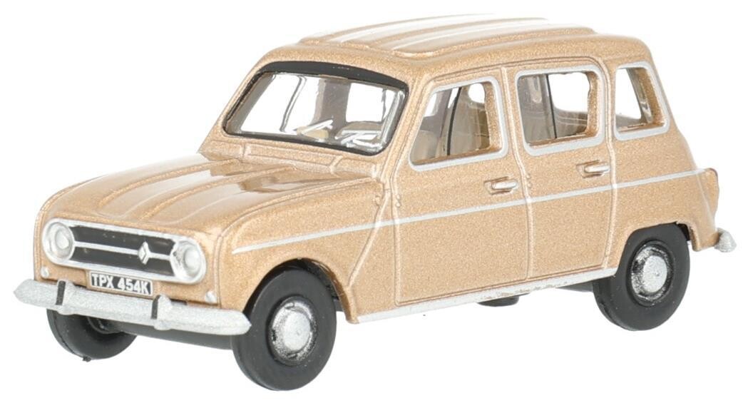 Oxford Diecast 76RN004 Marron Glace Renault 4