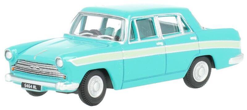 Oxford Diecast 76ACF006 Fern Green/Snowberry White Austin Cambridge