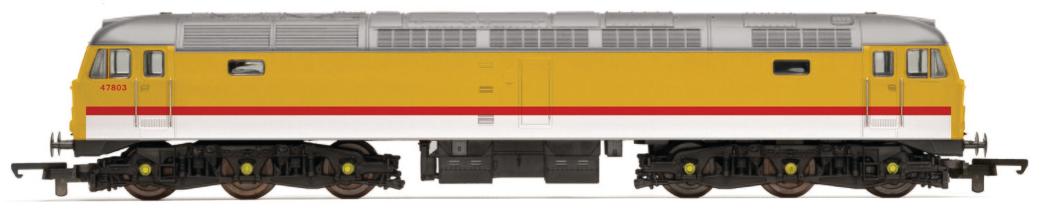 Hornby R30186 RailRoad Plus BR Infrastructure, Class 47, Co-Co, 47803 - Era 8