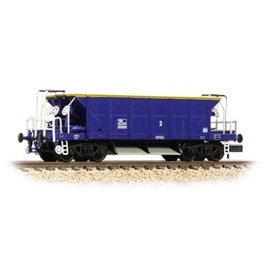 Graham Farish 377-005 BR YGB Bogie Hopper Wagon Mainline Blue