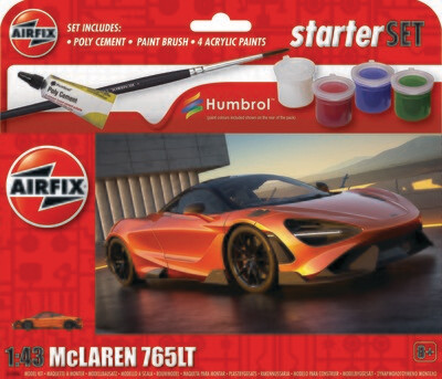 Airfix Starter Set - McLaren 765LT