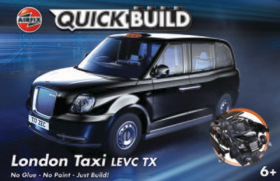Airfix QUICKBUILD London Taxi LEVC TX