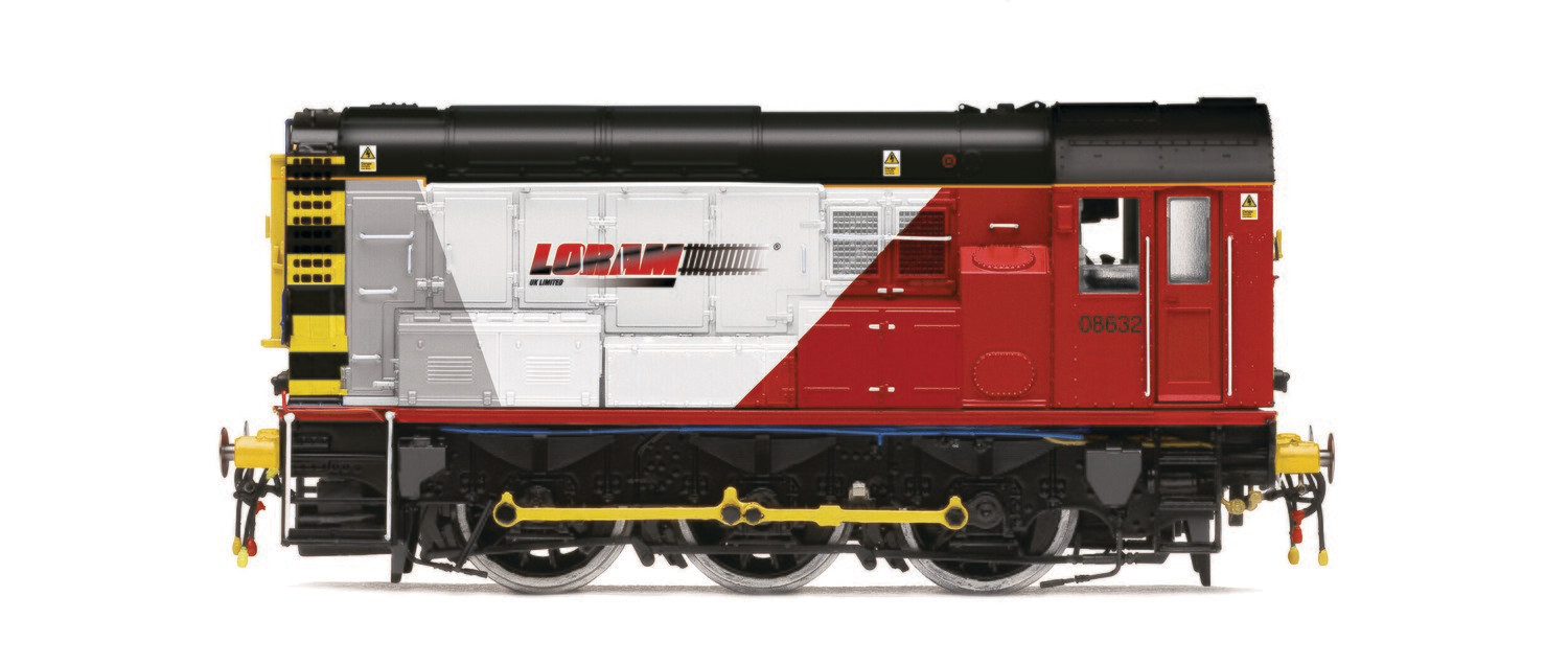 Hornby R30142 Loram, Class 08, 0-6-0, 08632 - Era 11