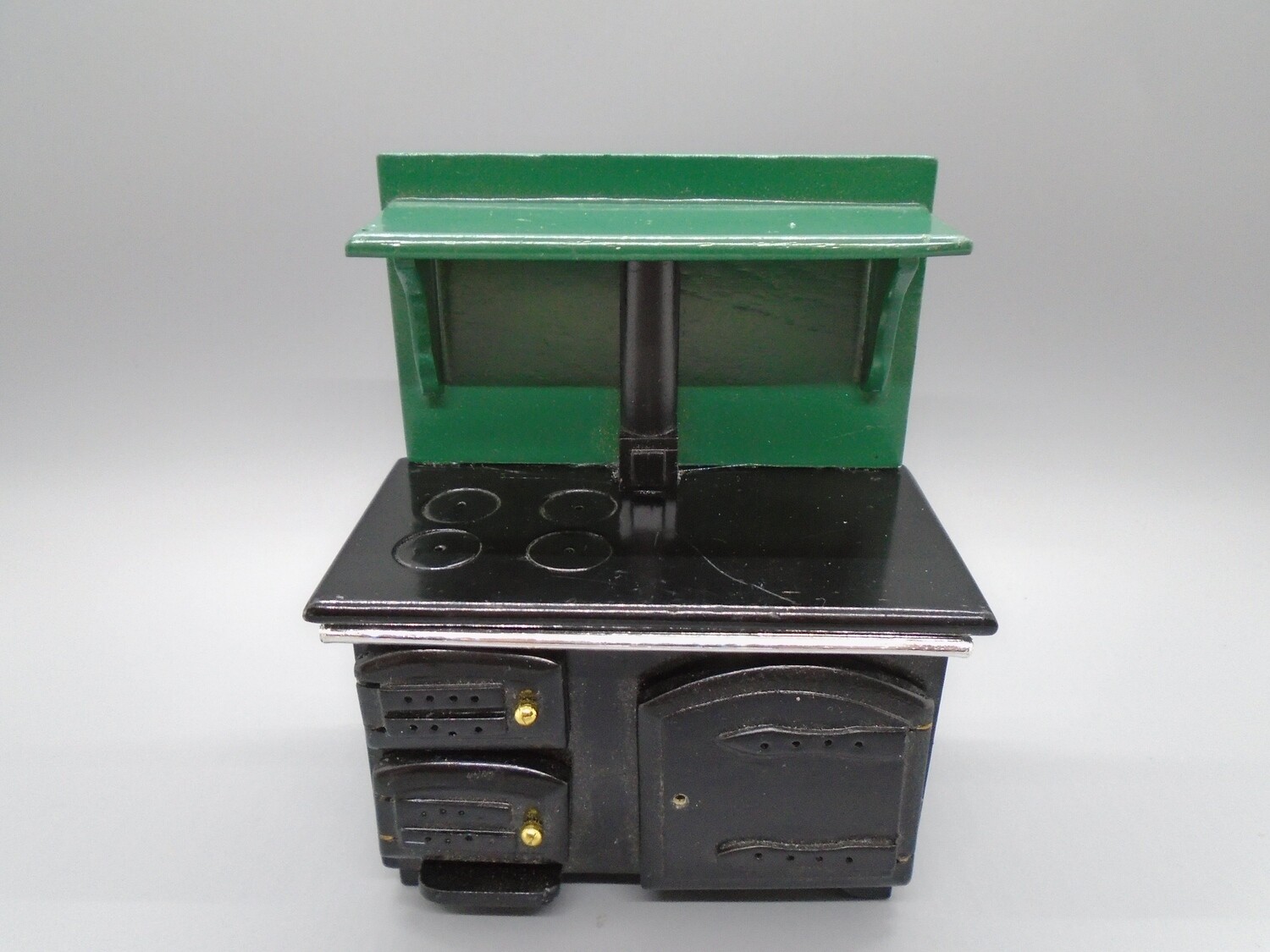 PRELOVED GREEN AND BLACK OVEN
