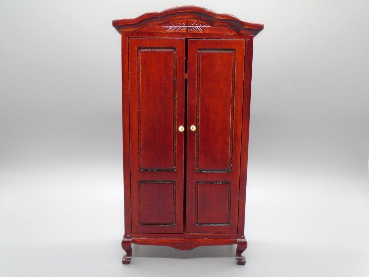 DARK MAHOGANY WARDROBE