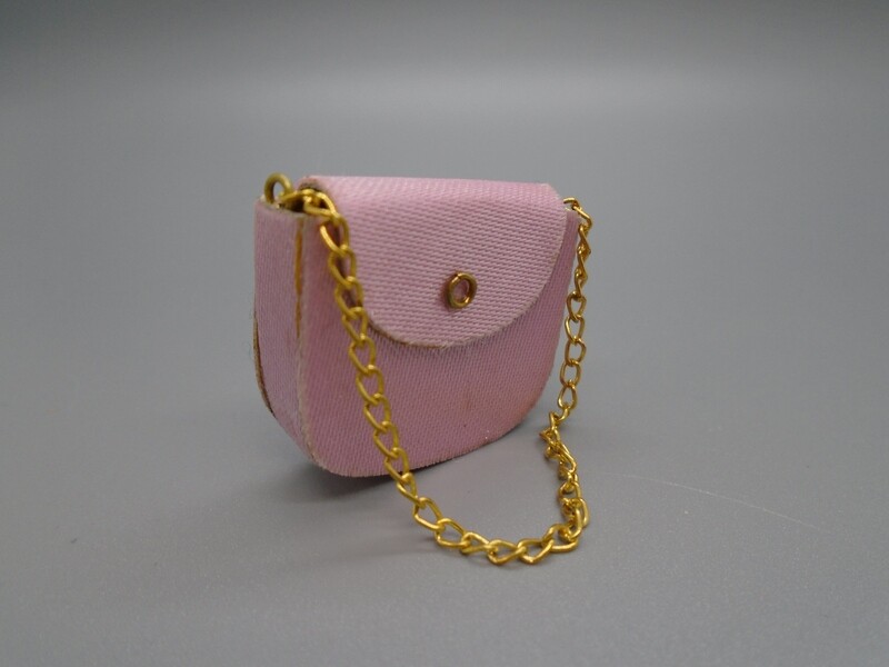 GOLD AND PINK SHINY HANDBAG