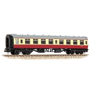 Graham Farish 374-060E BR Mk1 SK Second Corridor BR Crimson & Cream