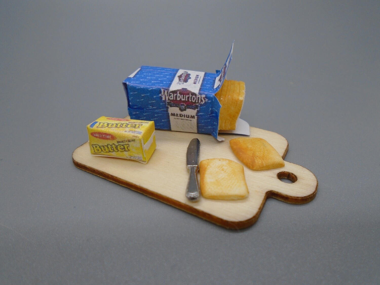 BREAD LOAF AND BUTTER PREP BOARD