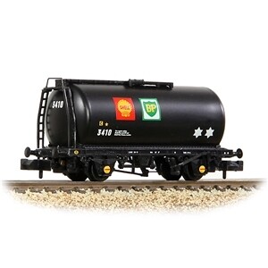 Graham Farish 373-778B BR 45T TTA Tank Wagon 'Shell/BP' Black