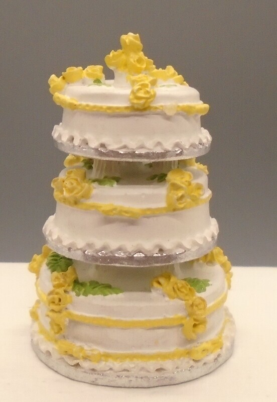 3 TIER WEDDING CAKE