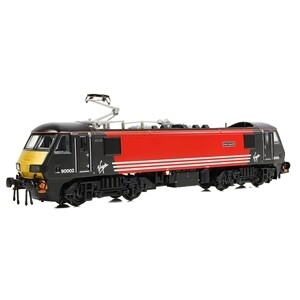 Graham Farish 371-783A Class 90/0 90002 'Mission: Impossible' Virgin Trains (Original)
