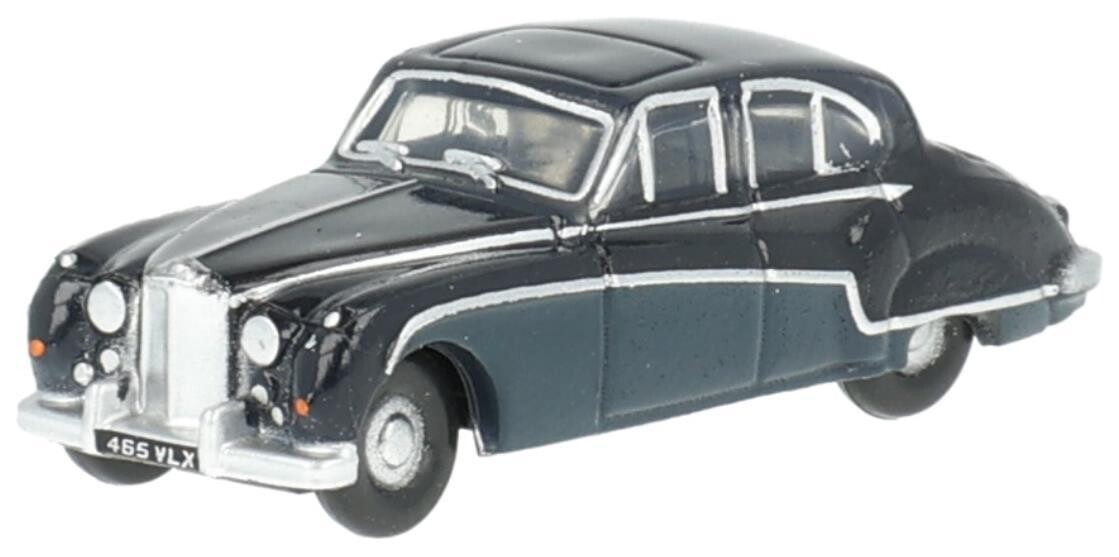Oxford Diecast NJAG8003 Jaguar MKVIII Indigo Blue-Cotswold Blue
