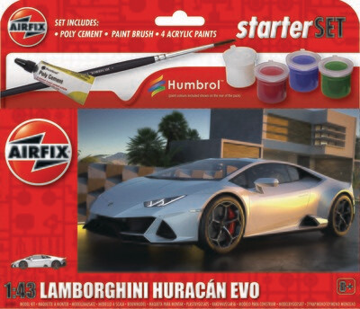 Airfix Starter Set - Lamborghini Huracán EVO