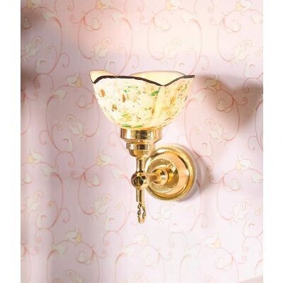 WALL LIGHT PAINTED SHADE