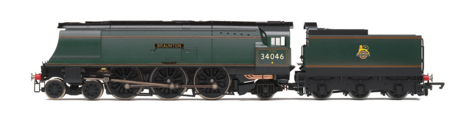 Hornby R30114 BR, West Country Class, 4-6-2, 34046 'Braunton' - Era 4