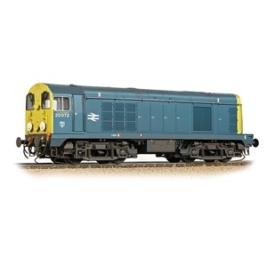 Bachmann 35-356 Class 20/0 Disc Headcode 20072 BR Blue [Weathered]