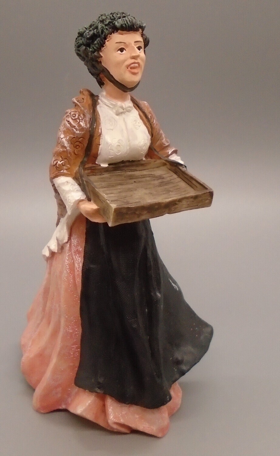 LADY WITH SELLING TRAY
