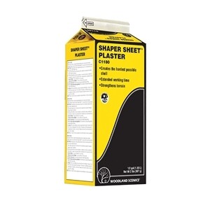 Woodland Scenics C1180 Shaper Sheet Plaster