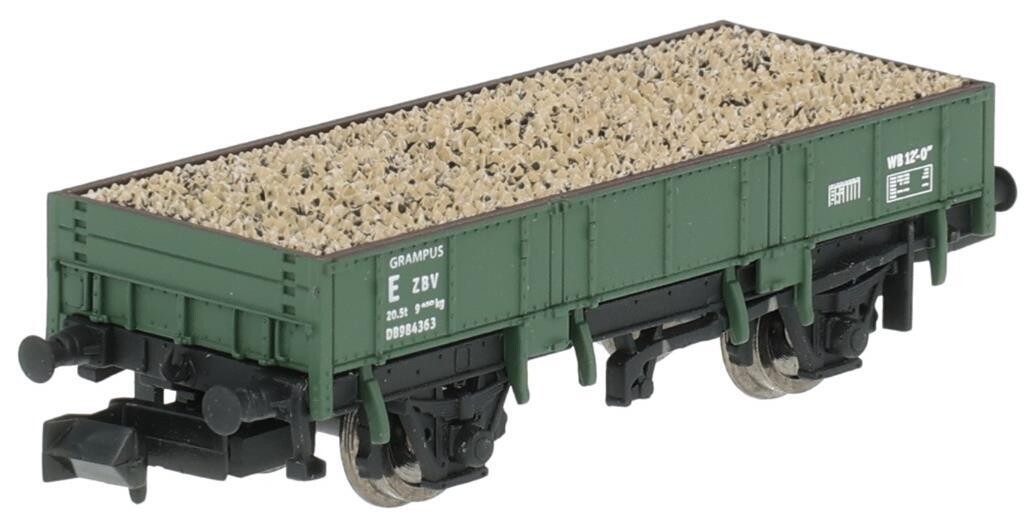 Dapol 2F-060-016 Grampus engineers open wagon in BR departmental olive - DB984363